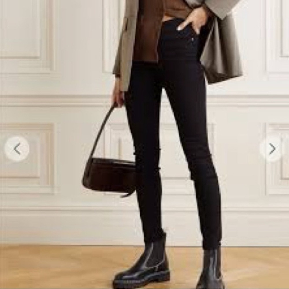 Frame‎ Denim Jeans Women’s Black Noir Le Skinny de Jeanne Stretch Skinny fit
